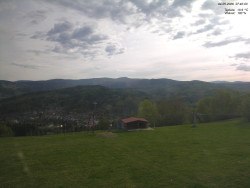 Pohled na Krkonoše