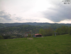 Pohled na Krkonoše