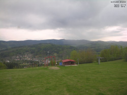 Pohled na Krkonoše