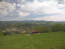 Pohled na Krkonoše