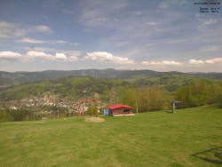 Pohled na Krkonoše
