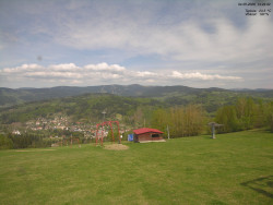 Pohled na Krkonoše
