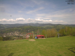 Pohled na Krkonoše