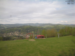 Pohled na Krkonoše