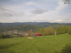 Pohled na Krkonoše