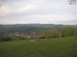 Pohled na Krkonoše