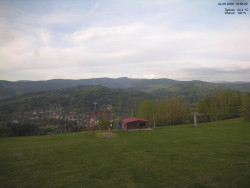 Pohled na Krkonoše