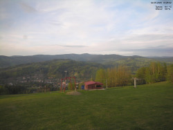 Pohled na Krkonoše