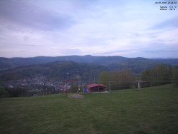 Pohled na Krkonoše