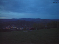 Pohled na Krkonoše