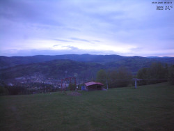 Pohled na Krkonoše