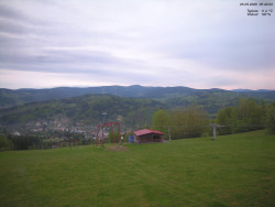 Pohled na Krkonoše