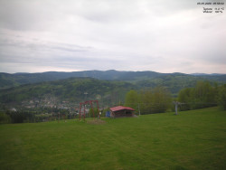 Pohled na Krkonoše