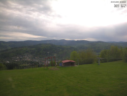 Pohled na Krkonoše