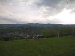 Pohled na Krkonoše