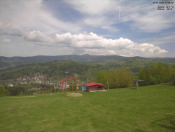 Pohled na Krkonoše