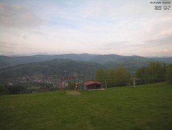 Pohled na Krkonoše