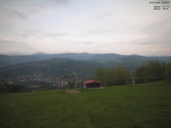 Pohled na Krkonoše