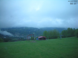 Pohled na Krkonoše