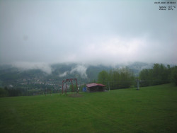 Pohled na Krkonoše