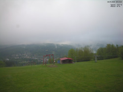 Pohled na Krkonoše
