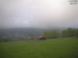 Pohled na Krkonoše