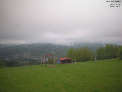 Pohled na Krkonoše