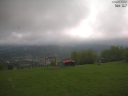 Pohled na Krkonoše
