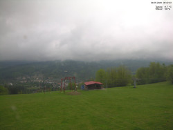 Pohled na Krkonoše