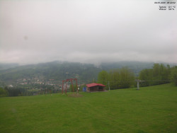 Pohled na Krkonoše