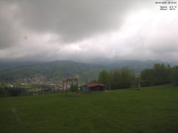 Pohled na Krkonoše