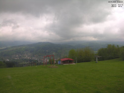 Pohled na Krkonoše