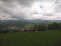 Pohled na Krkonoše