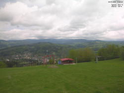 Pohled na Krkonoše