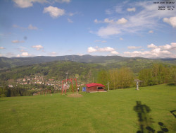 Pohled na Krkonoše