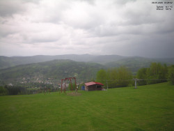 Pohled na Krkonoše