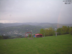 Pohled na Krkonoše