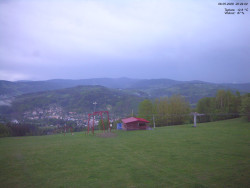 Pohled na Krkonoše