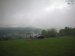 Pohled na Krkonoše