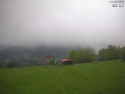 Pohled na Krkonoše