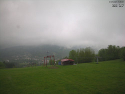 Pohled na Krkonoše
