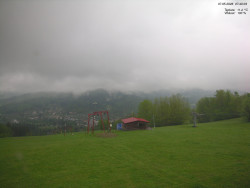 Pohled na Krkonoše