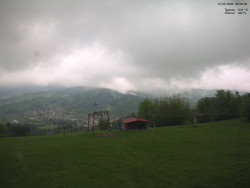 Pohled na Krkonoše
