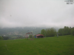 Pohled na Krkonoše