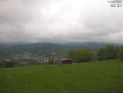 Pohled na Krkonoše