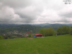 Pohled na Krkonoše