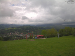 Pohled na Krkonoše
