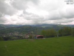 Pohled na Krkonoše