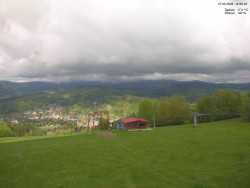 Pohled na Krkonoše