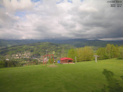 Pohled na Krkonoše